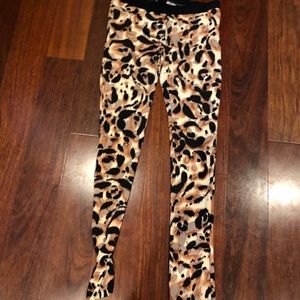 Bebe Cheetah leggings  high waist